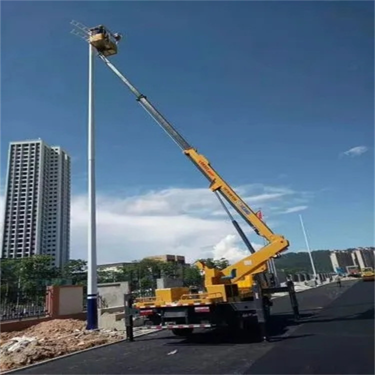 云溪维修路灯的曲臂升降车出租